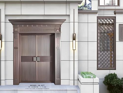 銅門實(shí)景工程案例25